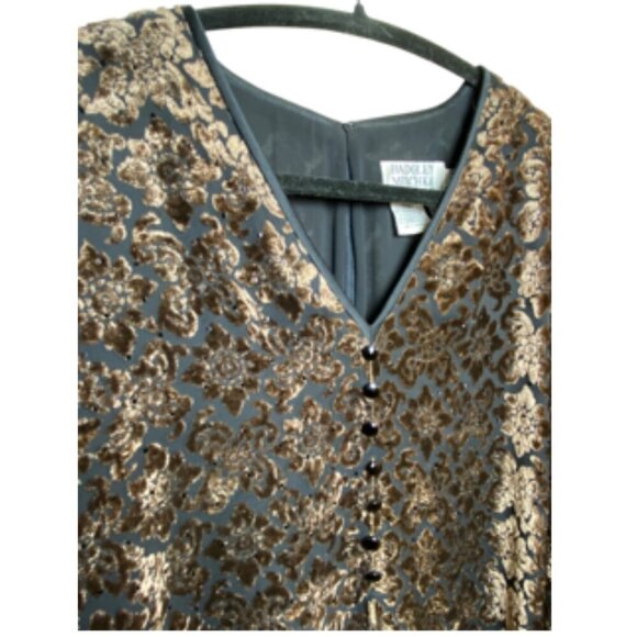 BADGLEY MISHKA STUDIO FAUX VELVET MAXI JACKET- 12 - Picture 1 of 7